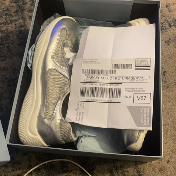 Worn 1 time.  prada - Picture 3 of 3